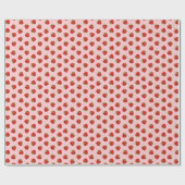 Erdbeeren Geschenkpapier (Flach)