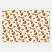 Erdbeeren Geschenkpapier Set (Vorderseite 3)
