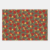 Erdbeeren Geschenkpapier Set (Vorderseite 3)