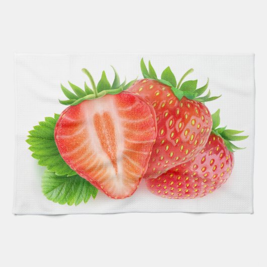 Erdbeeren Geschirrtuch (Horizontal)