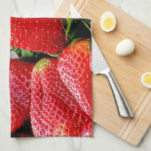 Erdbeeren Geschirrtuch (Viertel Falte)