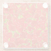 Erdbeeren Glasuntersetzer (Rückseite)