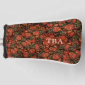 Erdbeeren Golf Putter Cover Headcover (Vorderseite)