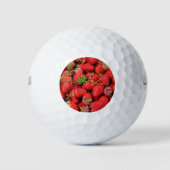 Erdbeeren Golfball (Vorderseite)