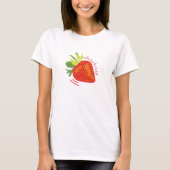 Erdbeeren Grafik-T - Shirt-Design T-Shirt (Vorderseite)