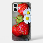 Erdbeeren-Handle Case-Mate iPhone Hülle (Rückseite)
