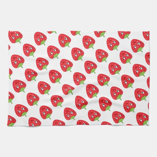 Erdbeeren Handtuch (Horizontal)