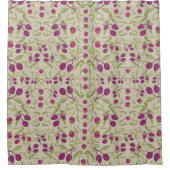 Erdbeeren Himbeeren Kunst und Handwerk Duschvorhang (Vorderseite)