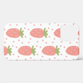 Erdbeeren-Hintergrund für Früchte Case-Mate iPhone Hülle (Rückseite (Horizontal))