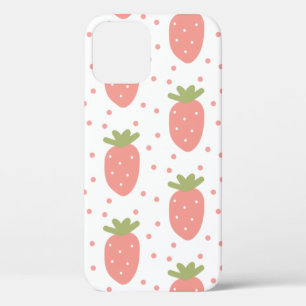 Erdbeeren-Hintergrund für Früchte Case-Mate iPhone Hülle