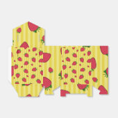 Erdbeeren-Illustration Geschenkschachtel (Ungefaltet)
