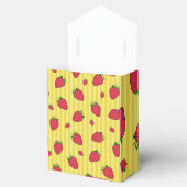 Erdbeeren-Illustration Geschenkschachtel (Geöffnet)