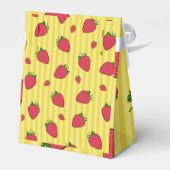 Erdbeeren-Illustration Geschenkschachtel (Rückseite)