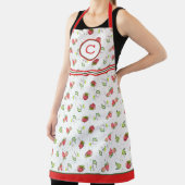 Erdbeeren im Spritzer Mit Monogramm Schürze (InSitu)