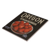 Erdbeeren in Oregon 1930 Fliese (Seite)