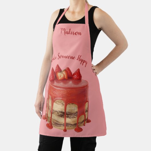 Erdbeeren individuelle Name und Schürze von Erdbee (InSitu)