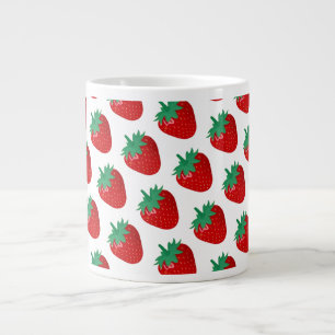 Erdbeeren Jumbo-Tasse