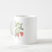 Erdbeeren Kaffeetasse (Vorderseite Links)