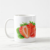 Erdbeeren Kaffeetasse (Links)