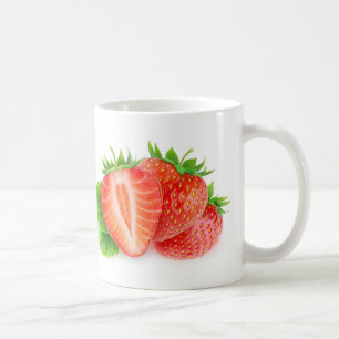 Erdbeeren Kaffeetasse