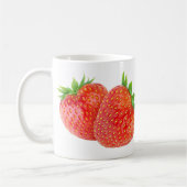 Erdbeeren Kaffeetasse (Links)