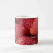 Erdbeeren Kaffeetasse (Mittel)