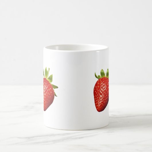 Erdbeeren Kaffeetasse (Mittel)