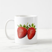 Erdbeeren Kaffeetasse (Links)