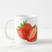 Erdbeeren Kaffeetasse (Links)
