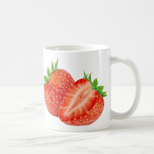 Erdbeeren Kaffeetasse (Rechts)