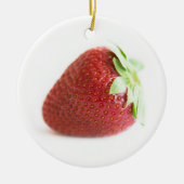 Erdbeeren Keramik Ornament (Vorne)