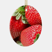 Erdbeeren Keramik Ornament (Rechts)