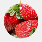 Erdbeeren Keramik Ornament (Hinten)