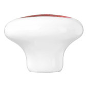 Erdbeeren Keramikknauf (Seitenansicht)