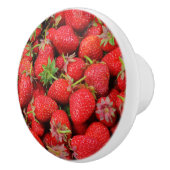 Erdbeeren Keramikknauf (Rechts)