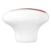 Erdbeeren Keramikknauf (Seitenansicht)