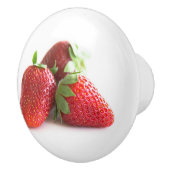 Erdbeeren Keramikknauf (Rechts)