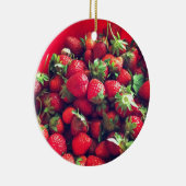 Erdbeeren Keramikornament (Rechts)