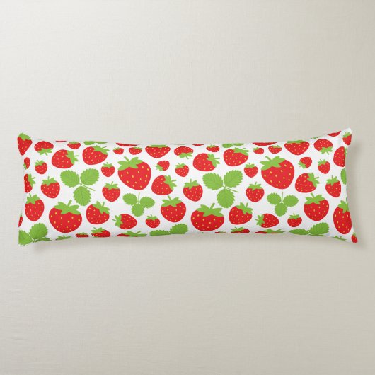 Erdbeeren Kissen (Rückseite)