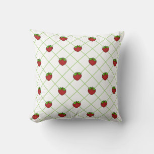 Erdbeeren Kissen
