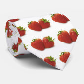 Erdbeeren Krawatte (Gerollt)