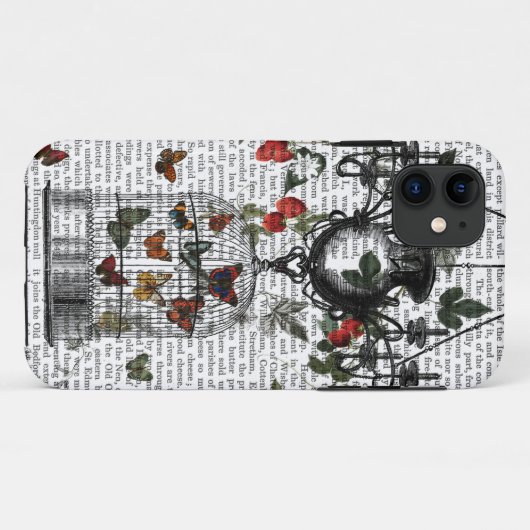 Erdbeeren Kronleuchter Case-Mate iPhone Hülle (Rückseite (Horizontal))