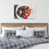 Erdbeeren Küche Wand Leinwand (Insitu (Schlafzimmer))