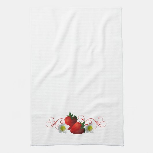 Erdbeeren Küchentuch (Vertikal)