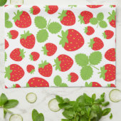 Erdbeeren Küchentücher (Gefaltet)