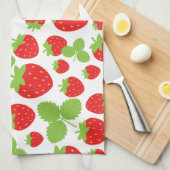 Erdbeeren Küchentücher (Viertel Falte)