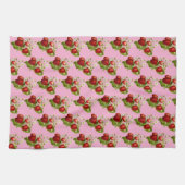 Erdbeeren Land  Geschirrtuch (Horizontal)