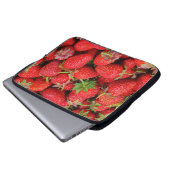 Erdbeeren Laptopschutzhülle (Vorne Knopf)