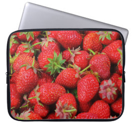 Erdbeeren Laptopschutzhülle
