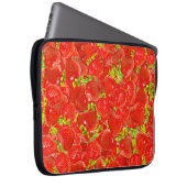 Erdbeeren Laptopschutzhülle (Vorne Rechts)